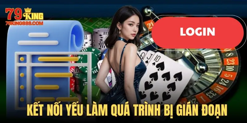 Kết nối yếu có thể làm việc truy cập liên tục bị gián đoạn