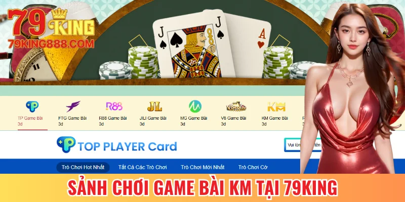 Sảnh chơi game bài KM tại 79King