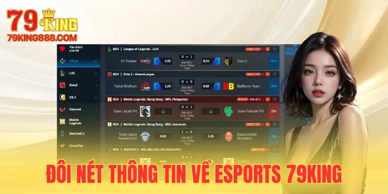 Thông tin về chuyên mục Esports 79King